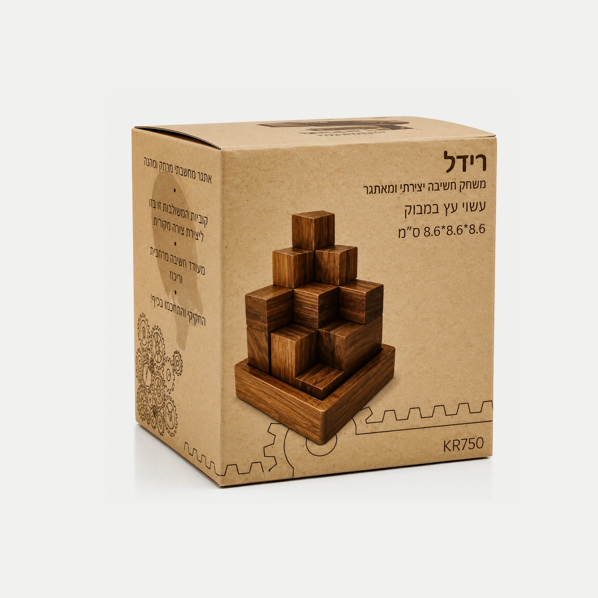 משחק קובית עץ 4